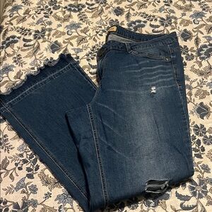 Womens size 16 democracy flare jeans